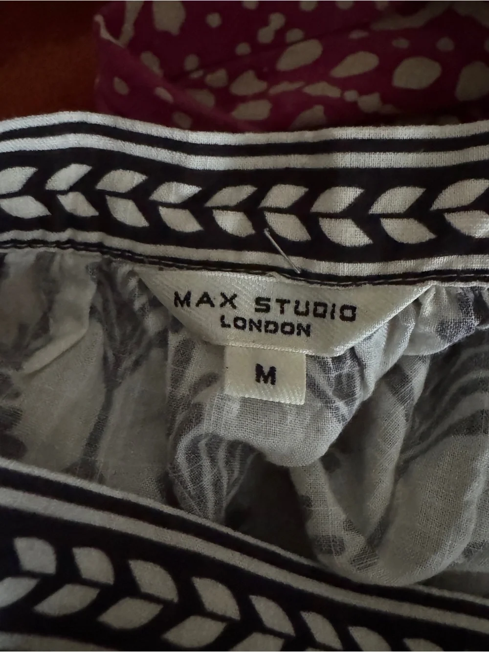 Block printed Top - Picture 2 of 3